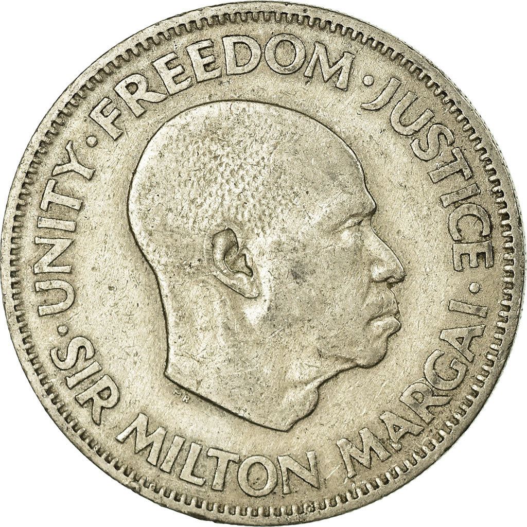 Sierra Leone | 20 Cents Coin | Sir Milton Margai | Lion | KM20 | 1964