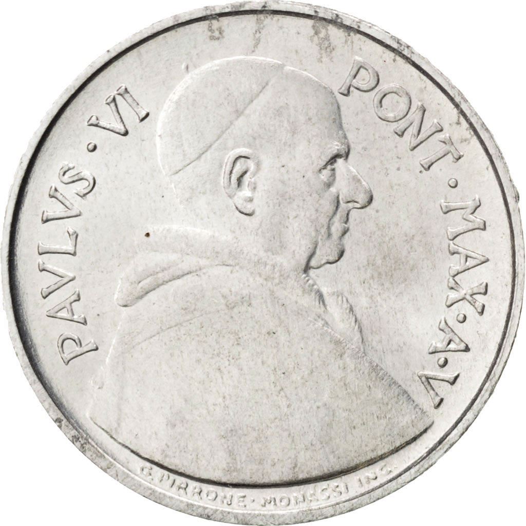 Watykan | Moneta 5 lirów | Paweł VI | Km:94 | 1967