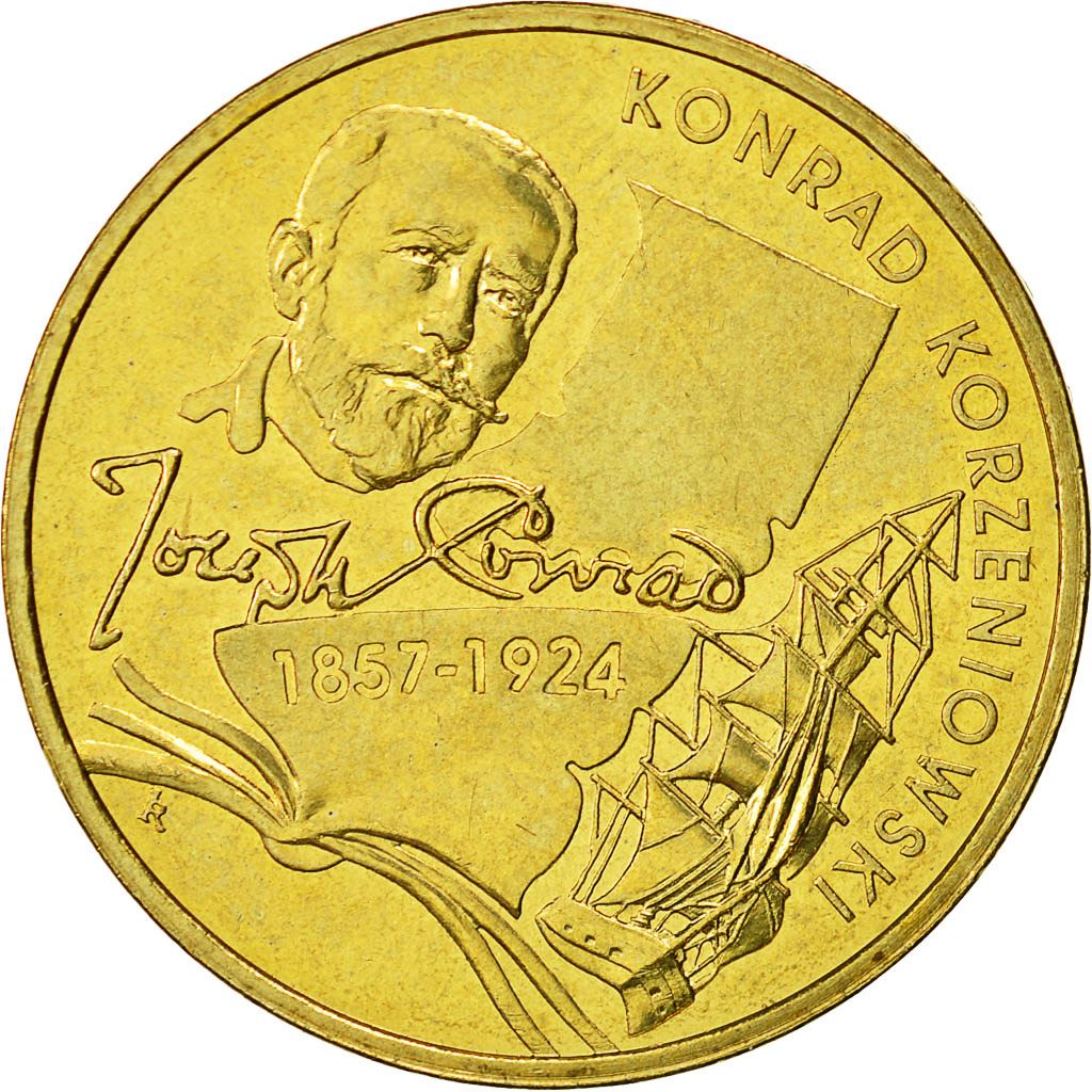 Poland | 2 Zlotys Coin | Konrad Korzeniowski | Y:591 | 2007