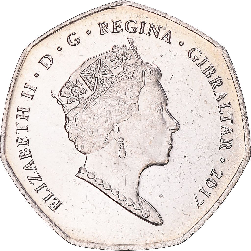 Gibraltar | 50 Pence Coin | Referendum | Km:1589 | 2017