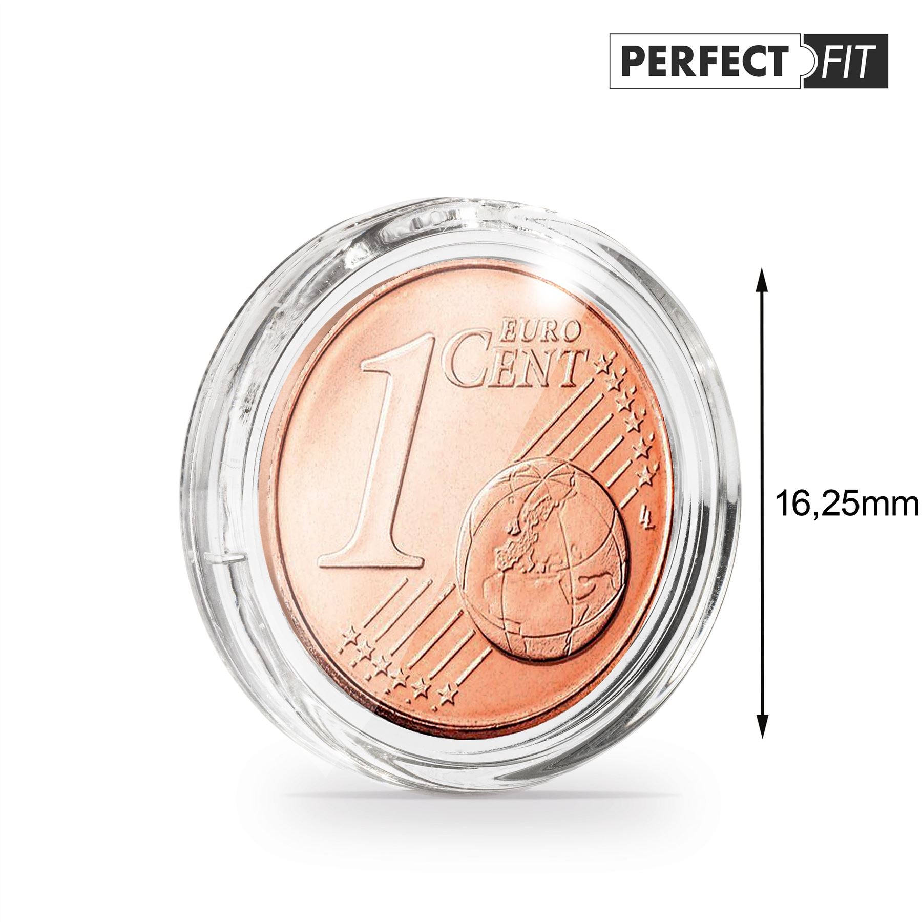 ULTRA "Perfect Fit" Rimless Coin Capsules | Perfect Fit for Specific Coins | Packs of 10