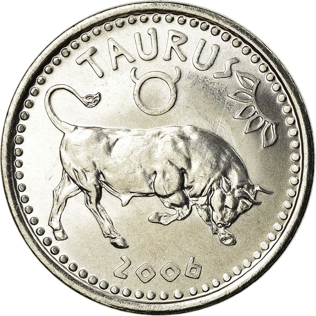Somaliland | 10-Schilling-Münze | Stier | Edelstahl | KM:10 | 2006