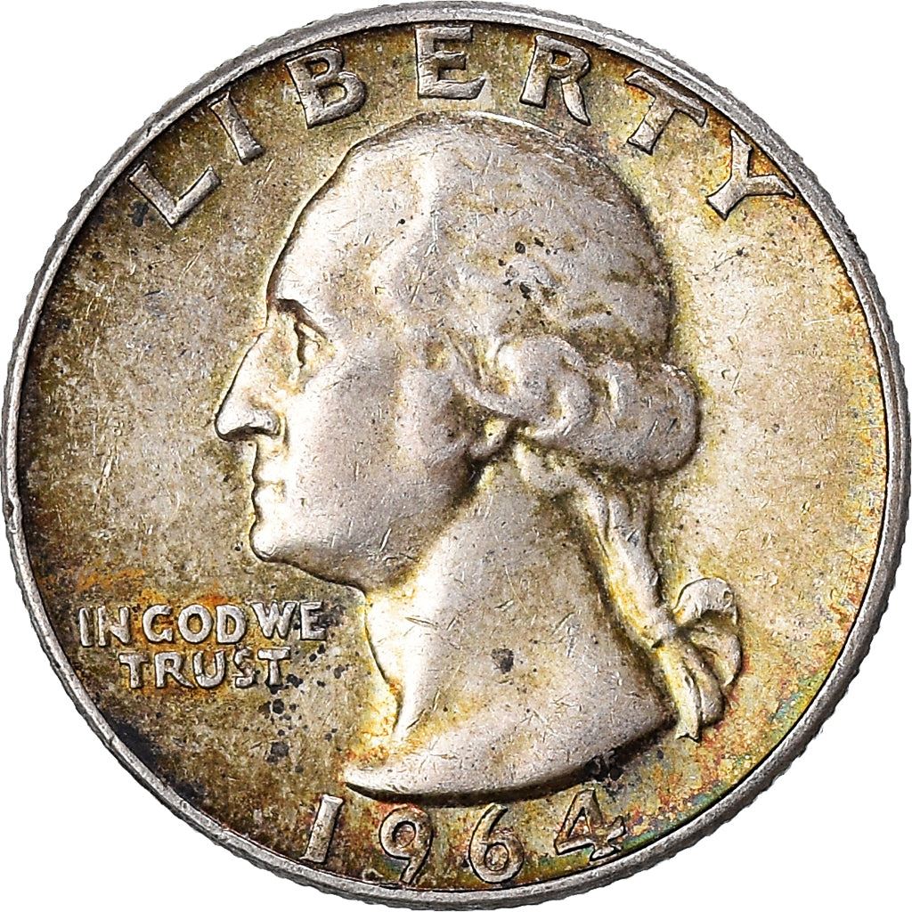Verenigde Staten | 1/4 Dollar Munt | George Washington | KM:164 | 1932 - 1964