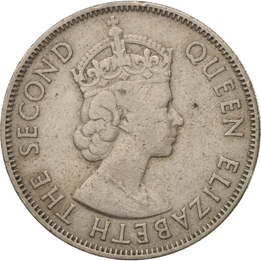 Fiji | 1 Florin Coin | Shield of arms | Km:24 | 1957 - 1965
