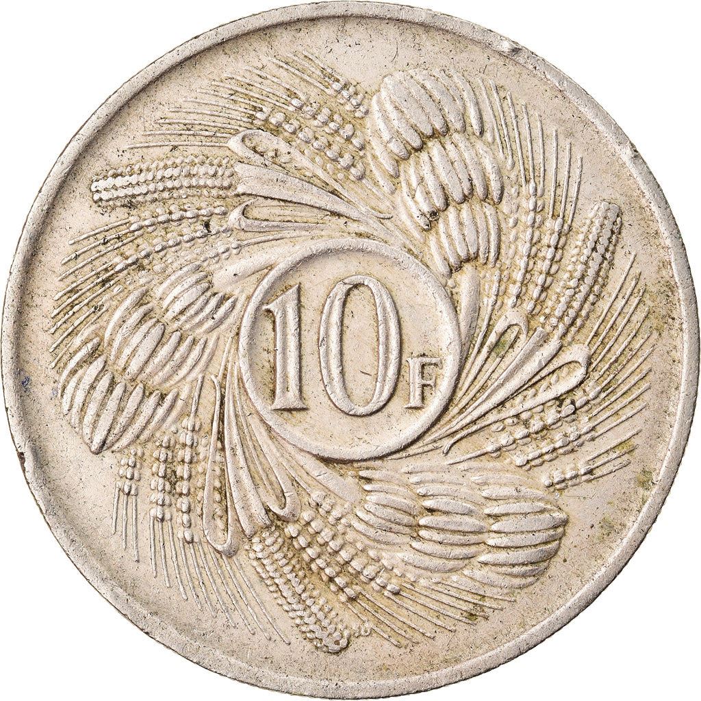 Burundi | 10 Francs Coin | FAO | Km:17 | 1968 - 1971