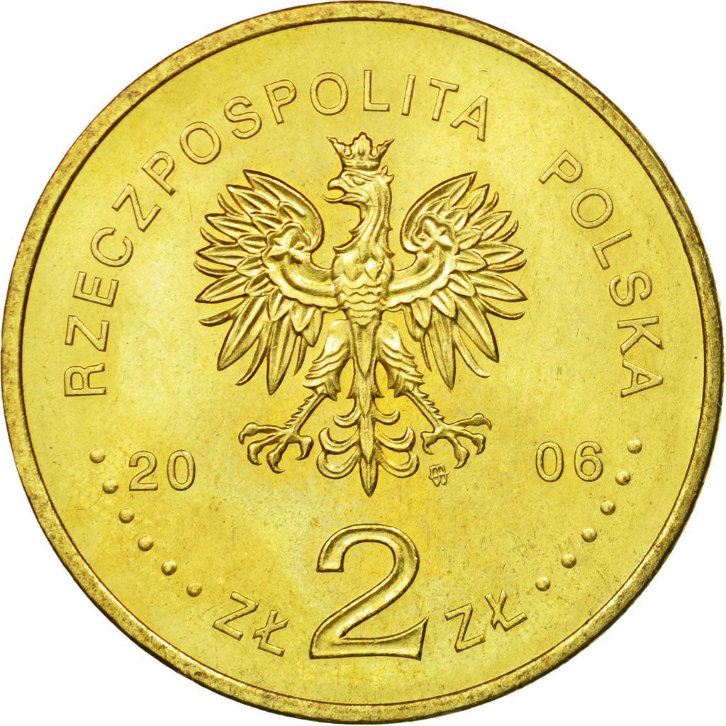 Poland | 2 Zlotys Coin | Warsaw School | Y:609 | 2006
