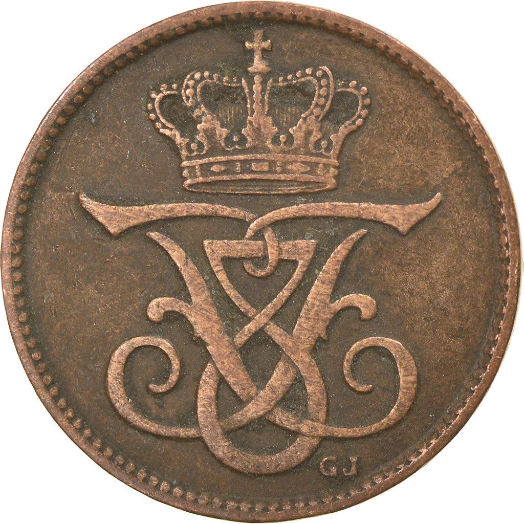 Denmark | 1 Ore Coin | Monogram | Km:804 | 1907 - 1912