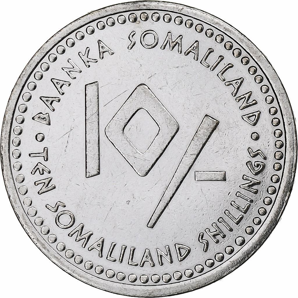 Somaliland | 10 Shillings Coin | Scorpio | Stainless steel | KM:16 | 2006