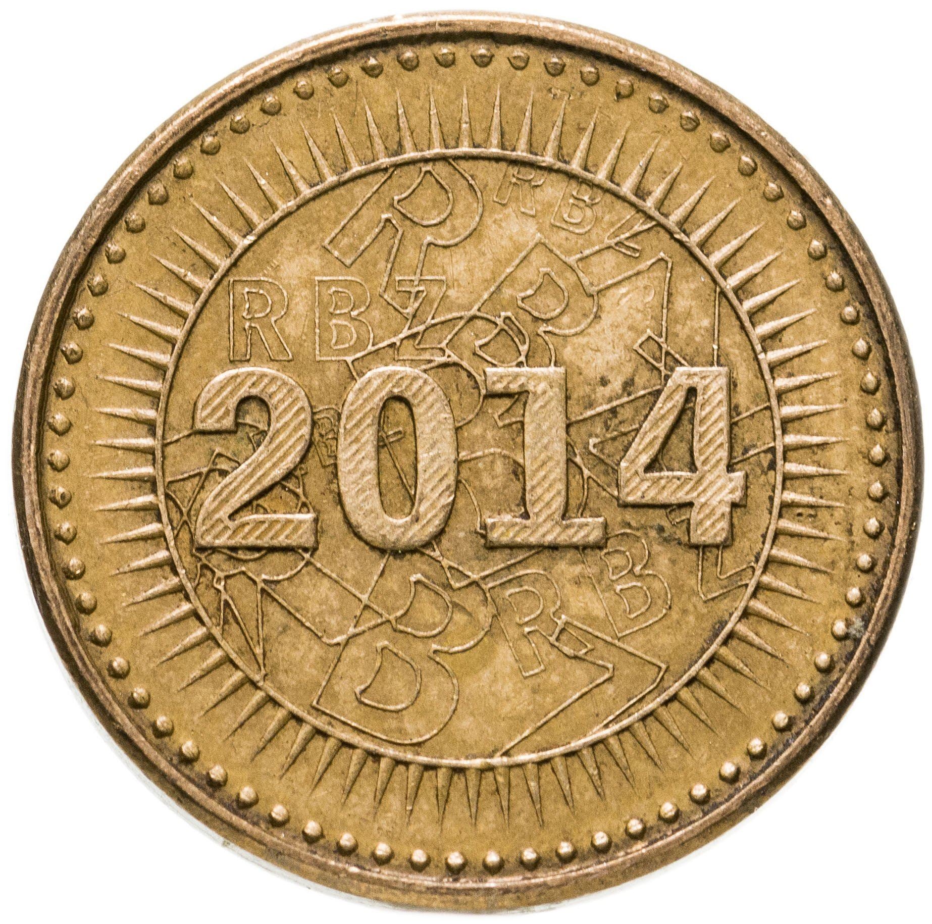 Zimbabwe | 5 Cents Bond Coin | KM17 | 2014