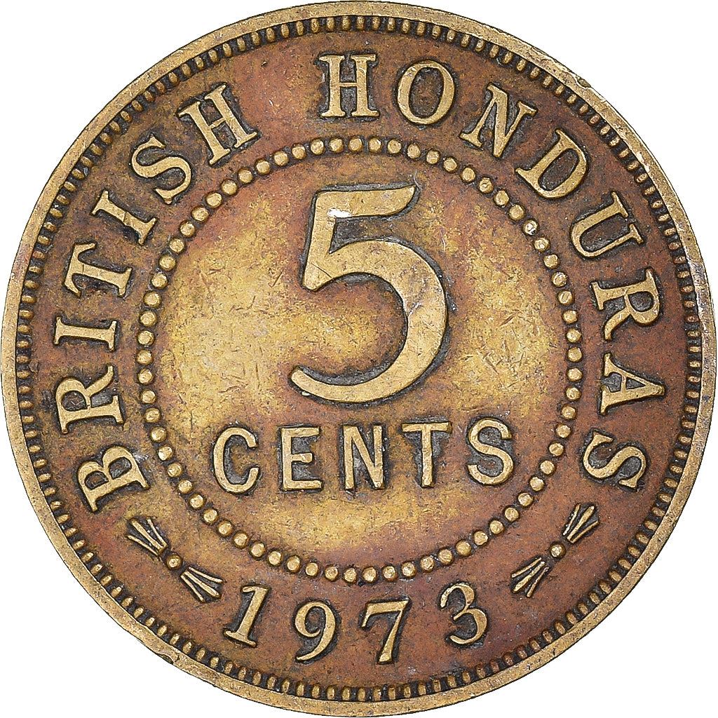 Belize › Honduras britannique | Pièce de 5 cents | Elizabeth II | Km : 31 | 1956 - 1973