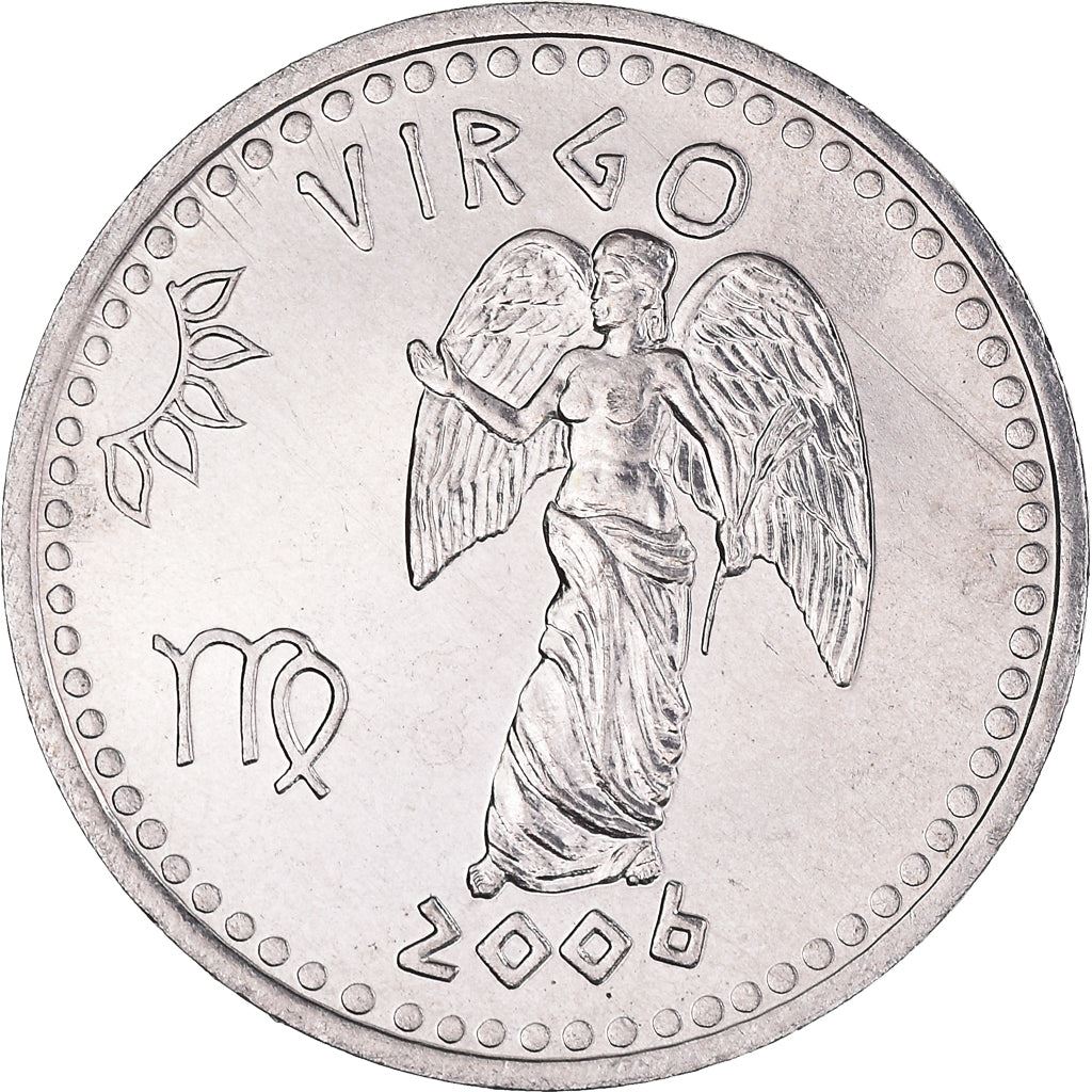 Somaliland | 10 shilling-mønt | Jomfruen | Rustfrit stål | KM:14 | 2006