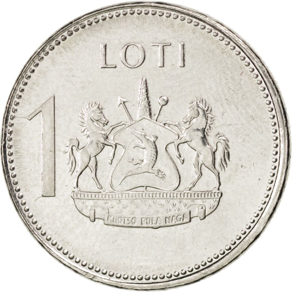 Lesotho | 1 Loti Coin | Moshoeshoe I | Km:66 | 1998 - 2023