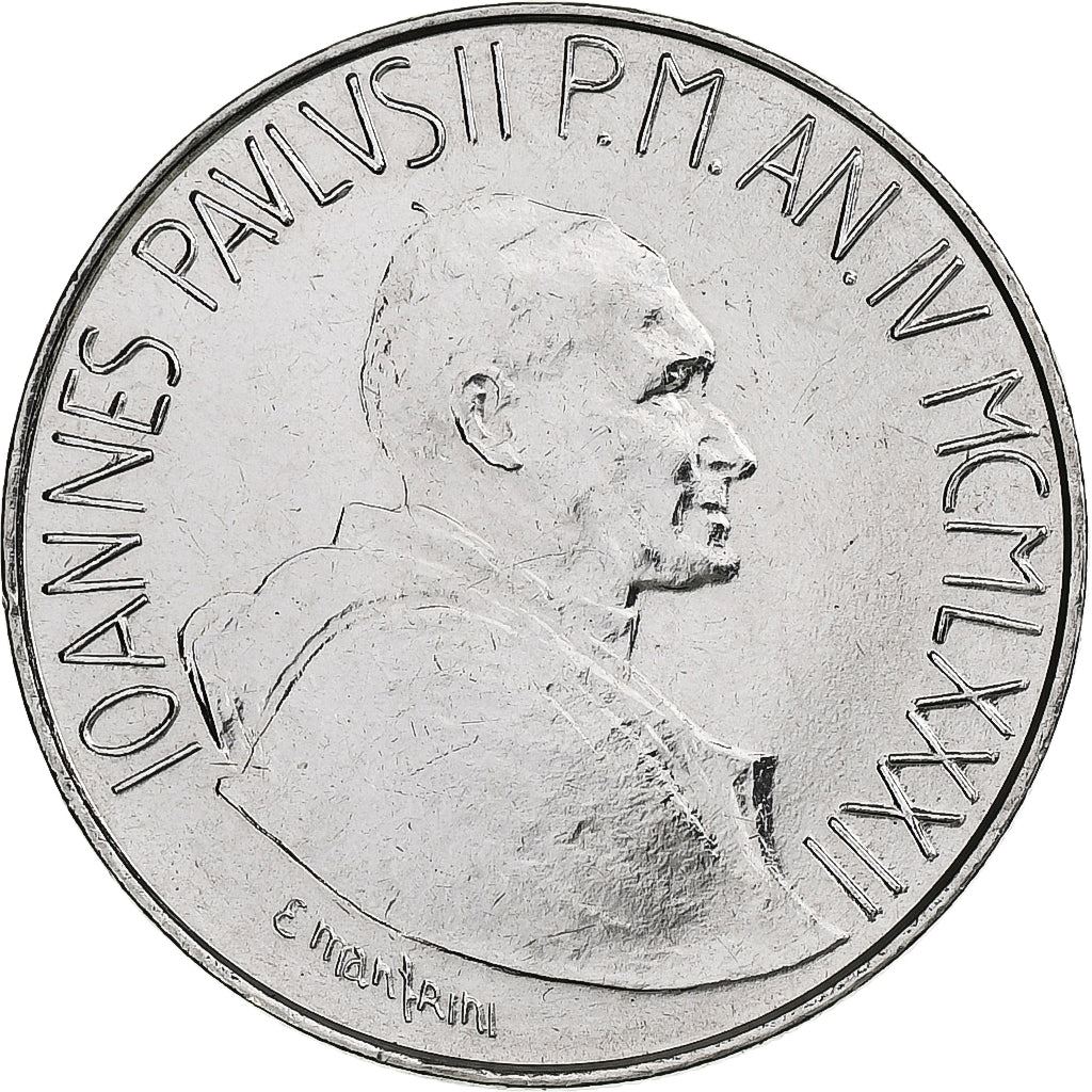 Vatican City | 100 Lire Coin | Family | Km:164 | 1982