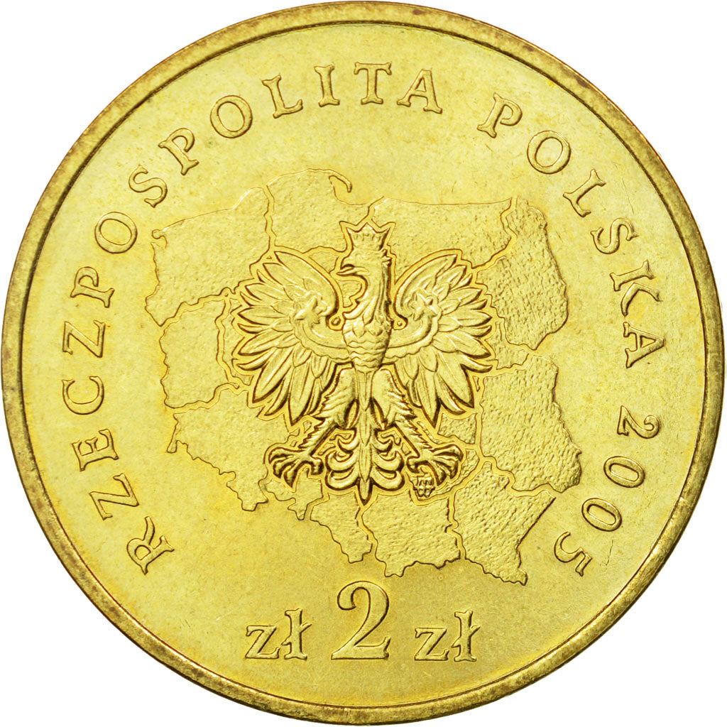 Poland | 2 Zlotys Coin | Zachodniopomorskie | Y:563 | 2005