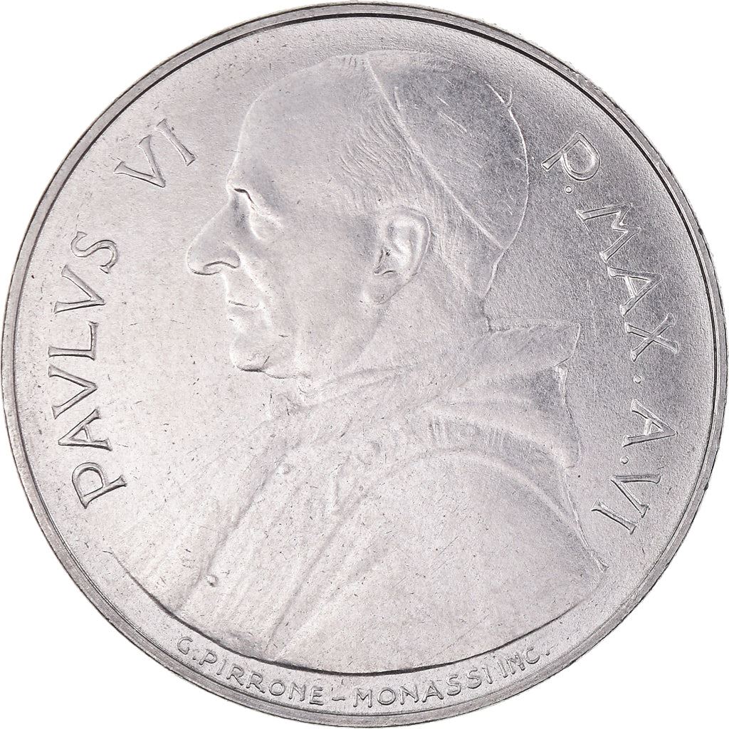 Vatican City | 100 Lire Coin | FAO | Km:106 | 1968