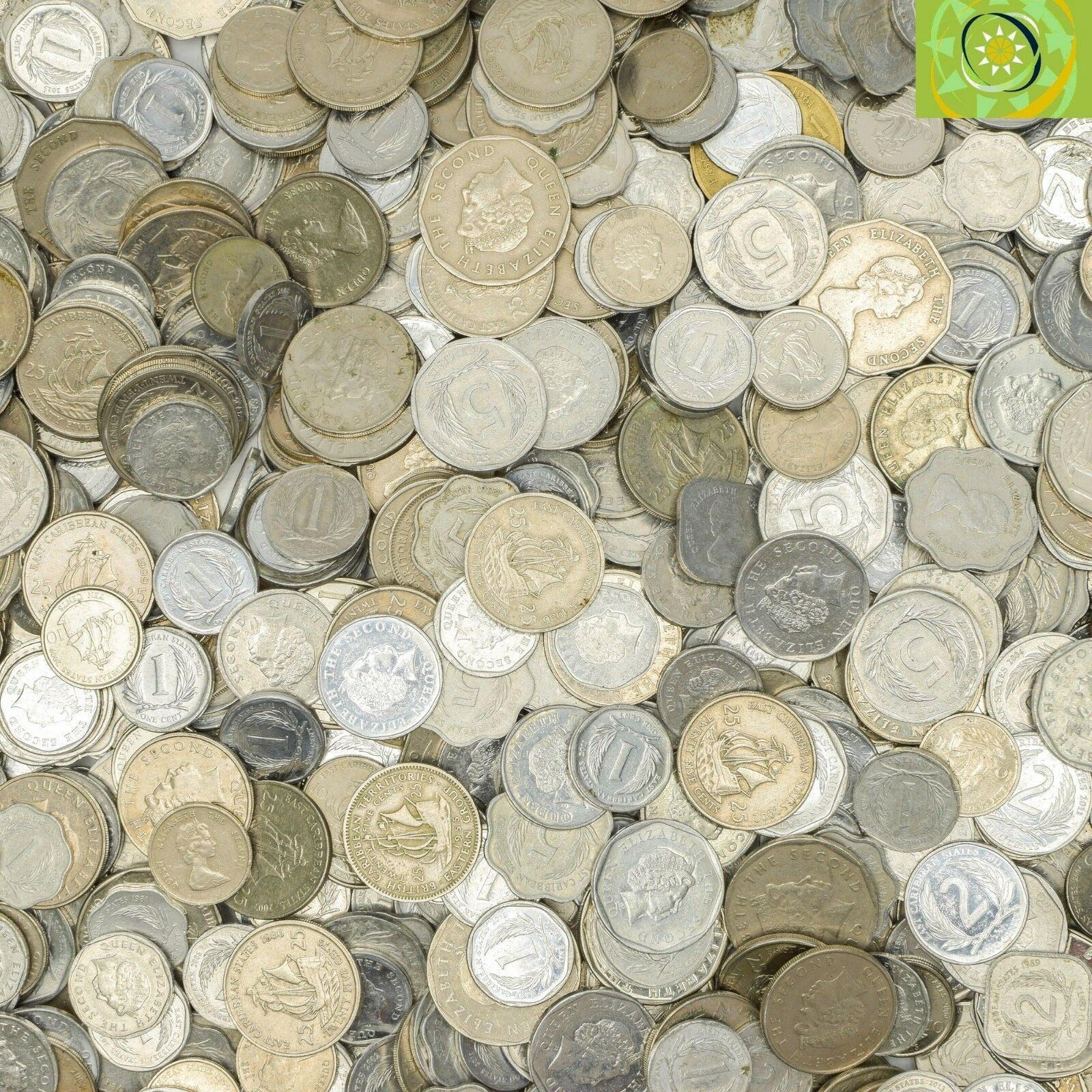 Eastern Caribbean States 10 Mixed Coins | 1955 - 2020