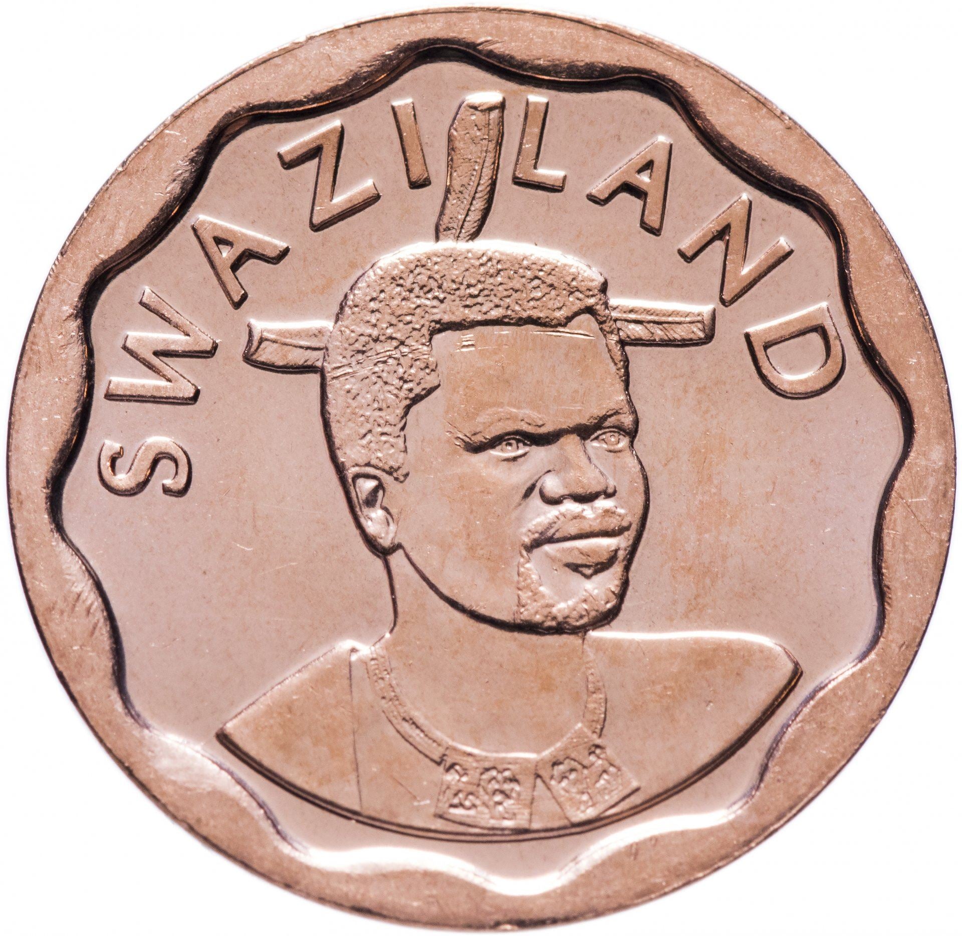 Kingdom of Swaziland | 5 Cents Coin | Mswati III | KM:56 | 2011