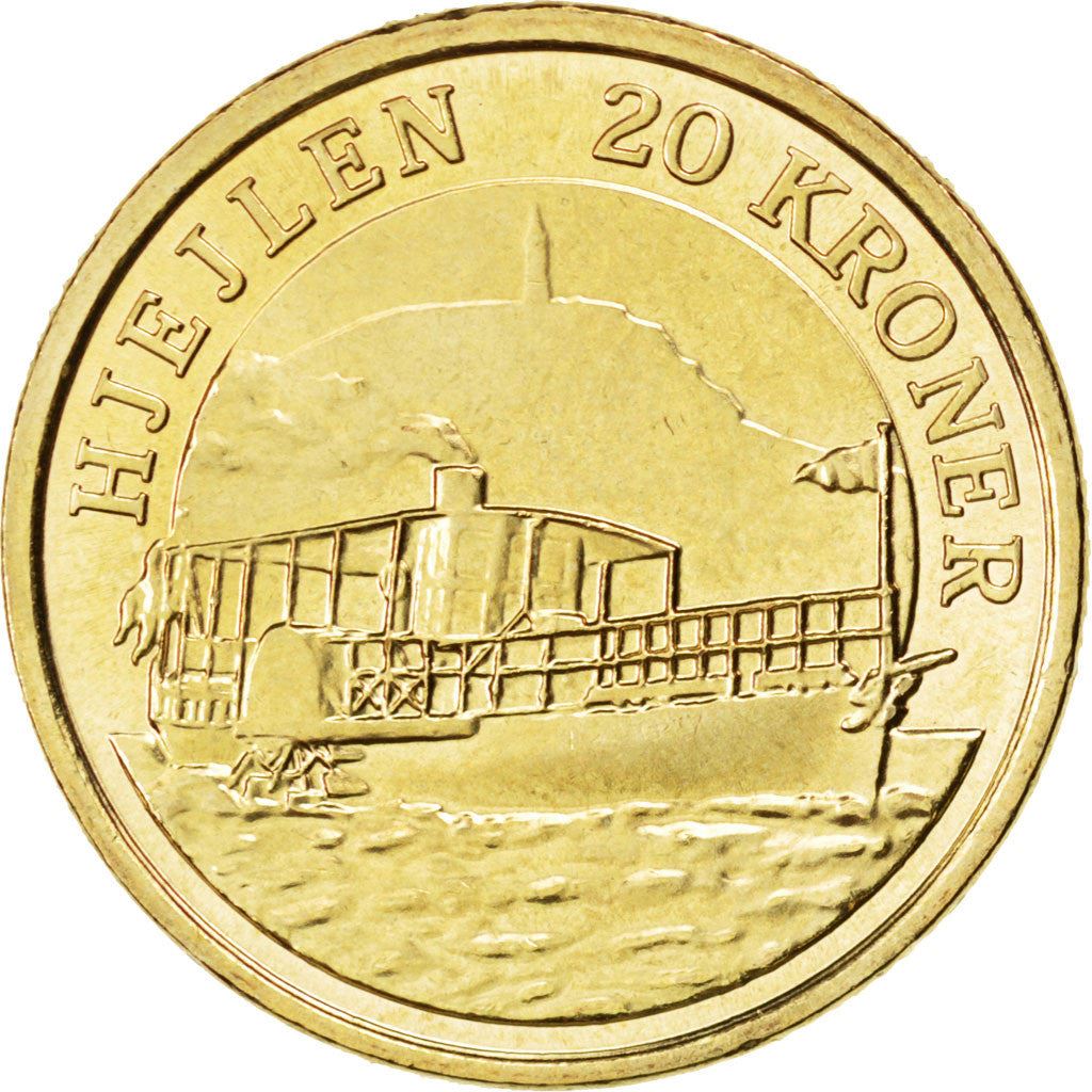 Denmark | 20 Kroner Coin | Hjejlen | KM:941 | 2011