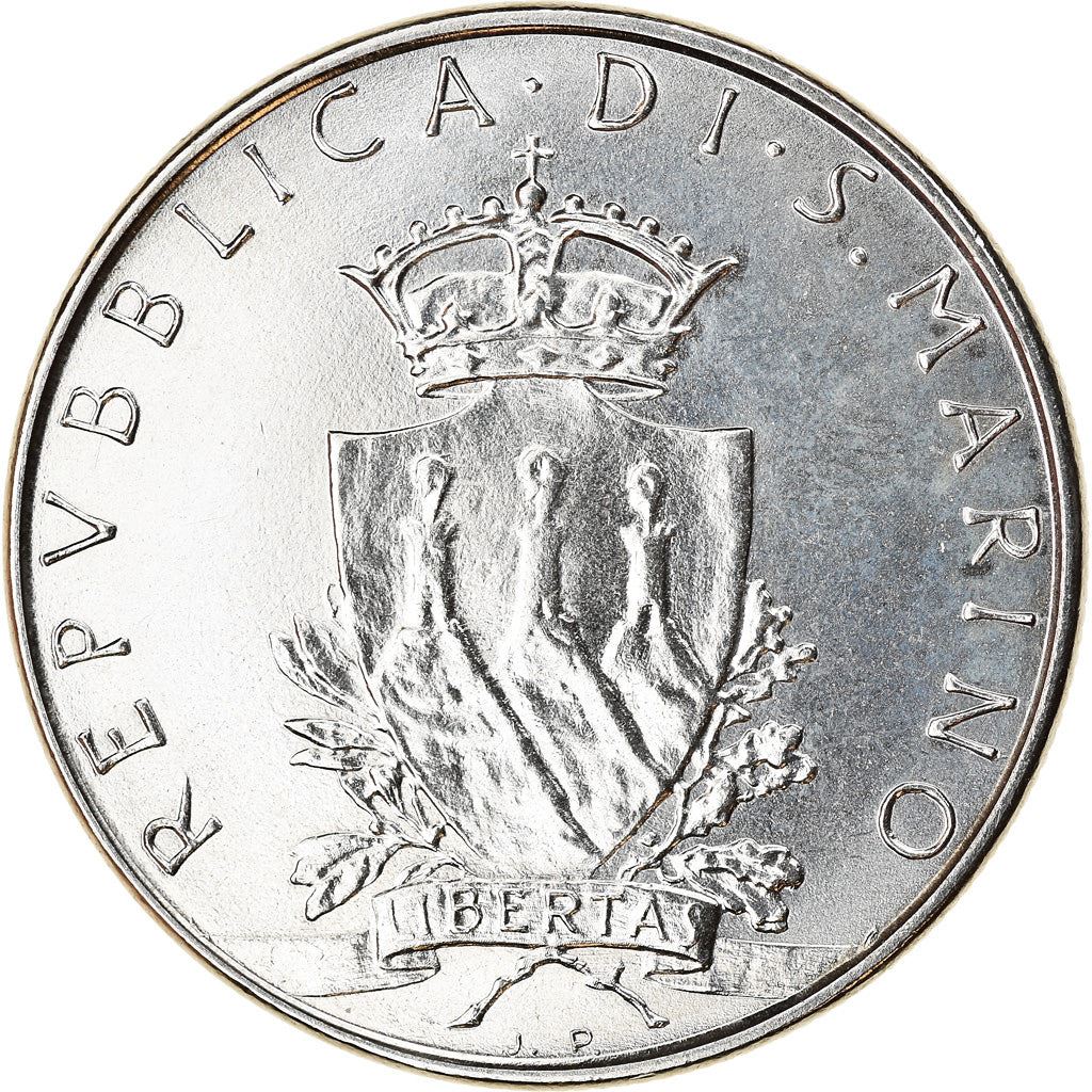 San Marino | 100 Lire Coin | Helmet | Km:95 | 1979