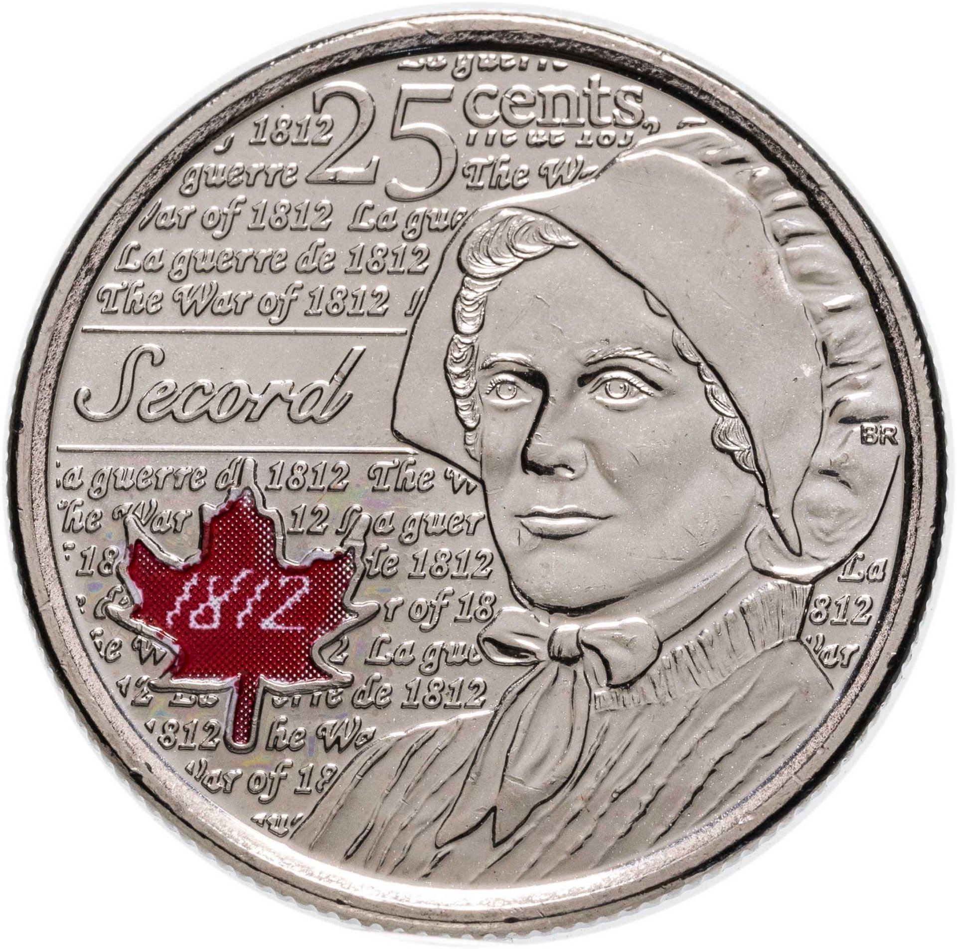 Canada | 25 Cents Coin | Laura Secord | KM:1700a | 2013