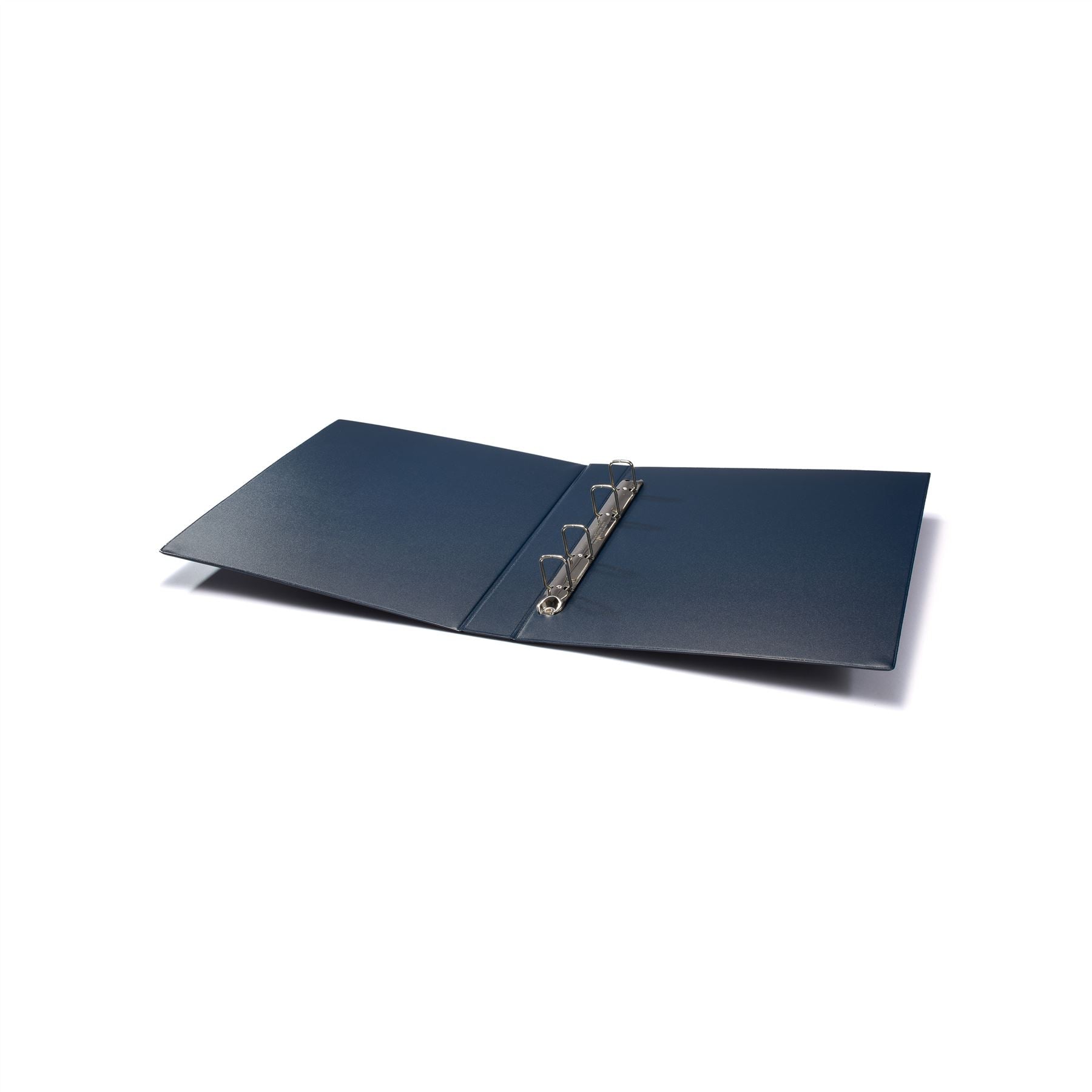 OPTIMA FLAT EASY Ring Binder | Coin and Banknote Album | Up to 50 Sheet Capacity | Blue & Silver