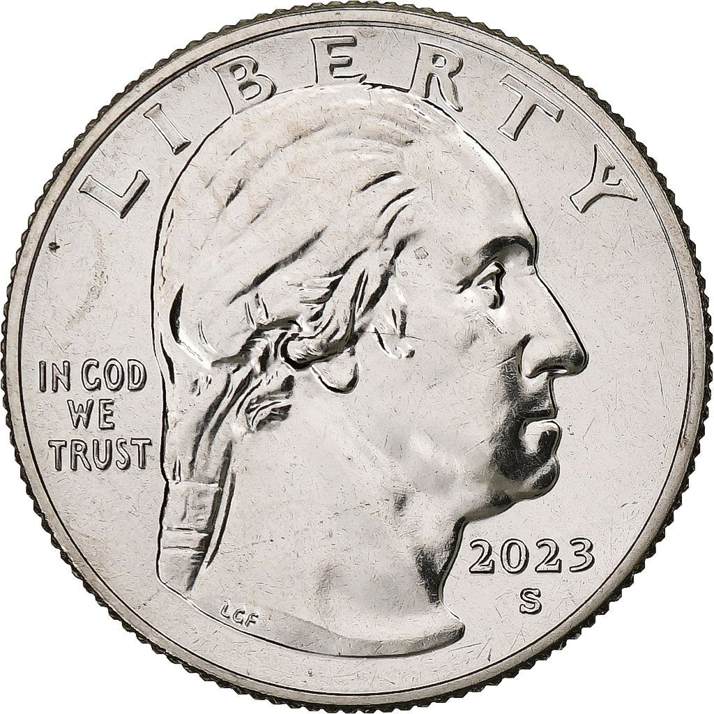 USA | 1/4 Dollar Mønt | Eleanor Roosevelt | Km:782 | 2023