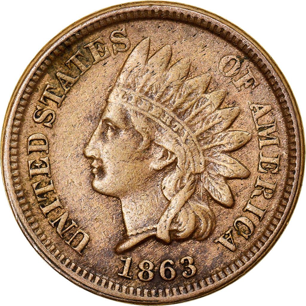 United States | 1 Cent Coin | Lady Liberty | KM90 | 1860 - 1864