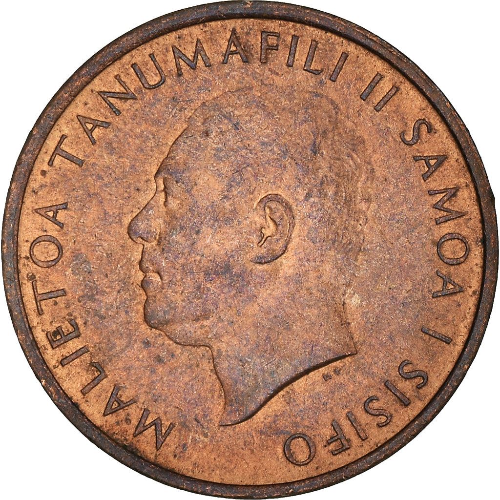 Samoa | 1 Sene Coin | Malietoa Tanumafili II | Crux Constellation | Km:1 | 1967