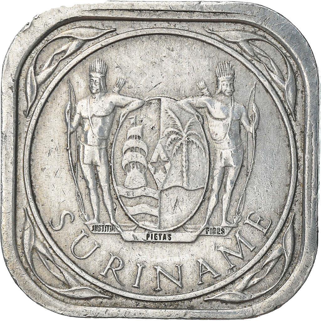 Suriname | 5 Cents Coin | Natives | KM:12.1a | 1976 - 1986
