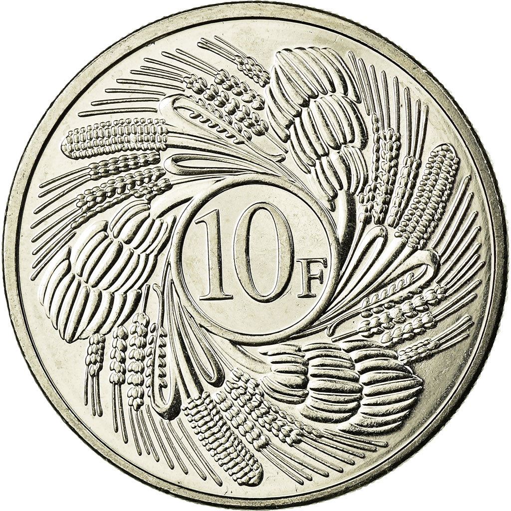 Burundi | 10 Francs Coin | Agricultural products | Km:21 | 2011