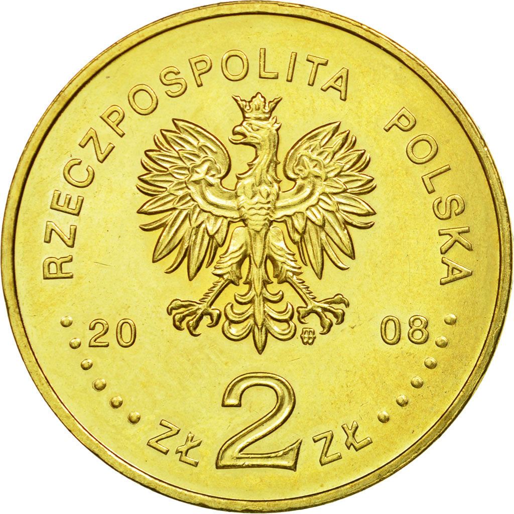 Poland | 2 Zlotys Coin | Kazimierz Dolny | Y:641 | 2008
