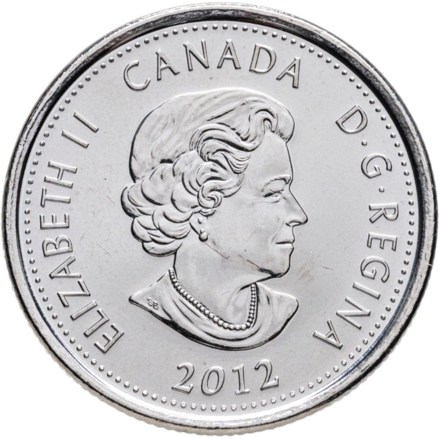 Canada | 25 Cents Coin | Tecumseh | KM:1324a | 2012