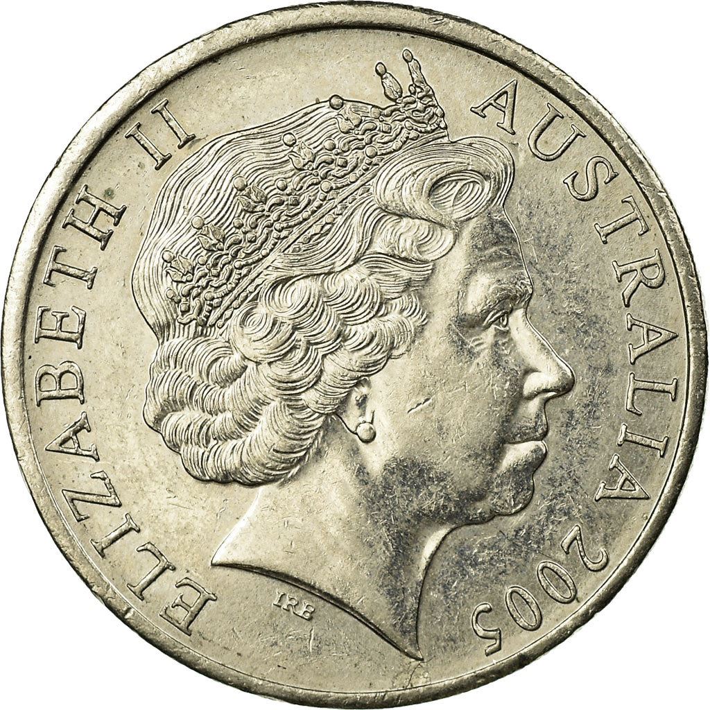 Australia | 20 Cents Coin | Anniversary of World War II | Km:745 | 2005