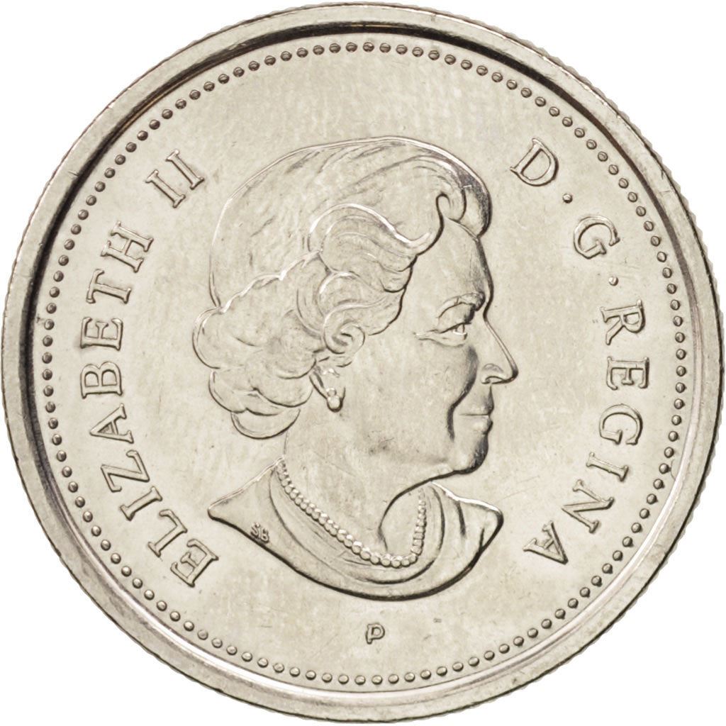 Canada | Moneta da 25 centesimi | Saskatchewan | Acciaio placcato nichel | KM:532 | 2005