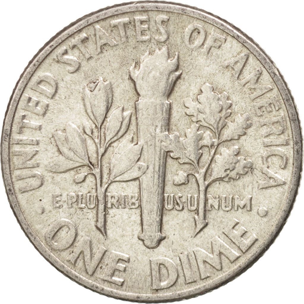 Vereinigte Staaten | 1 Dime Münze | Franklin D. Roosevelt | KM:195 | 1946 - 1964
