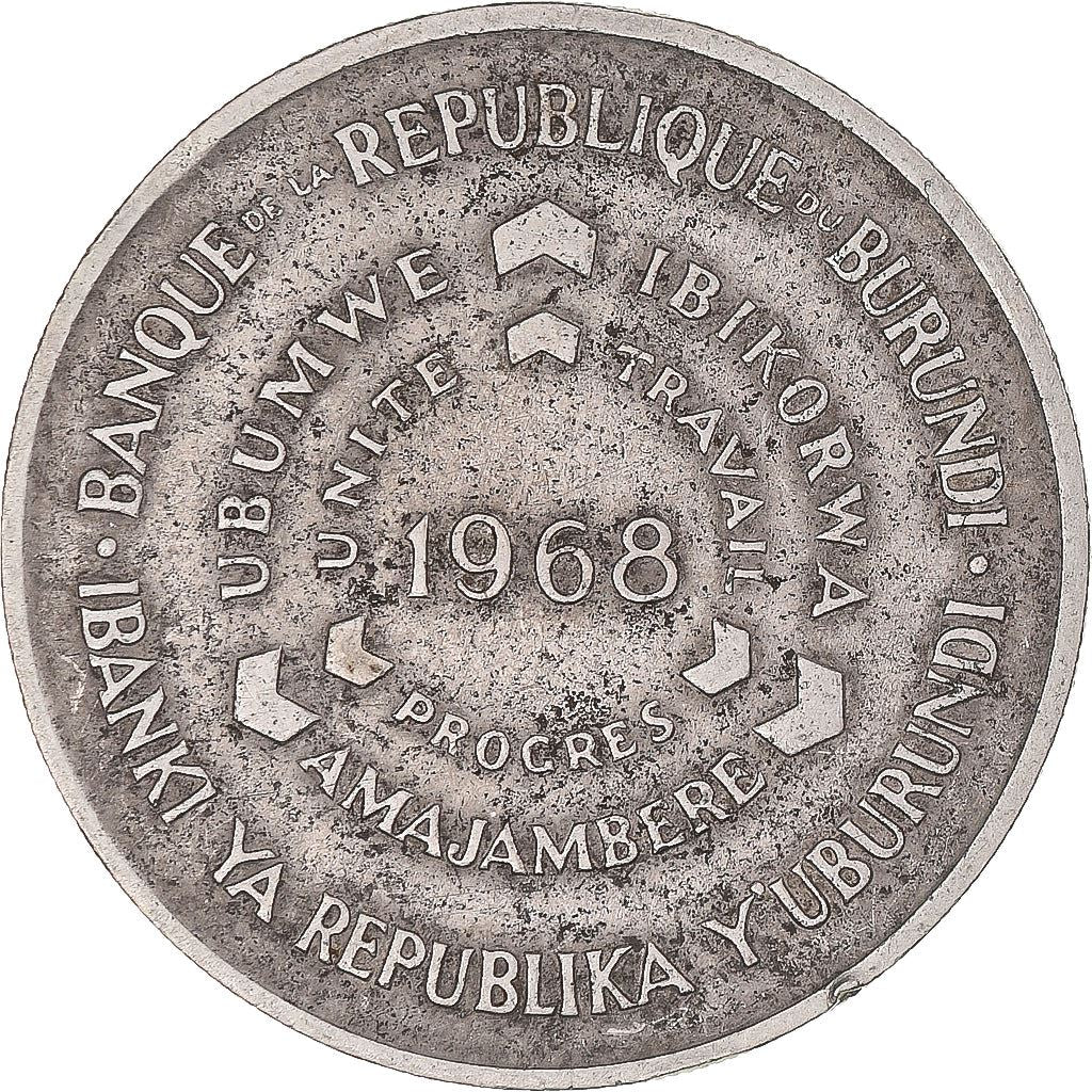 Burundi | 10 Francs Coin | FAO | Km:17 | 1968 - 1971
