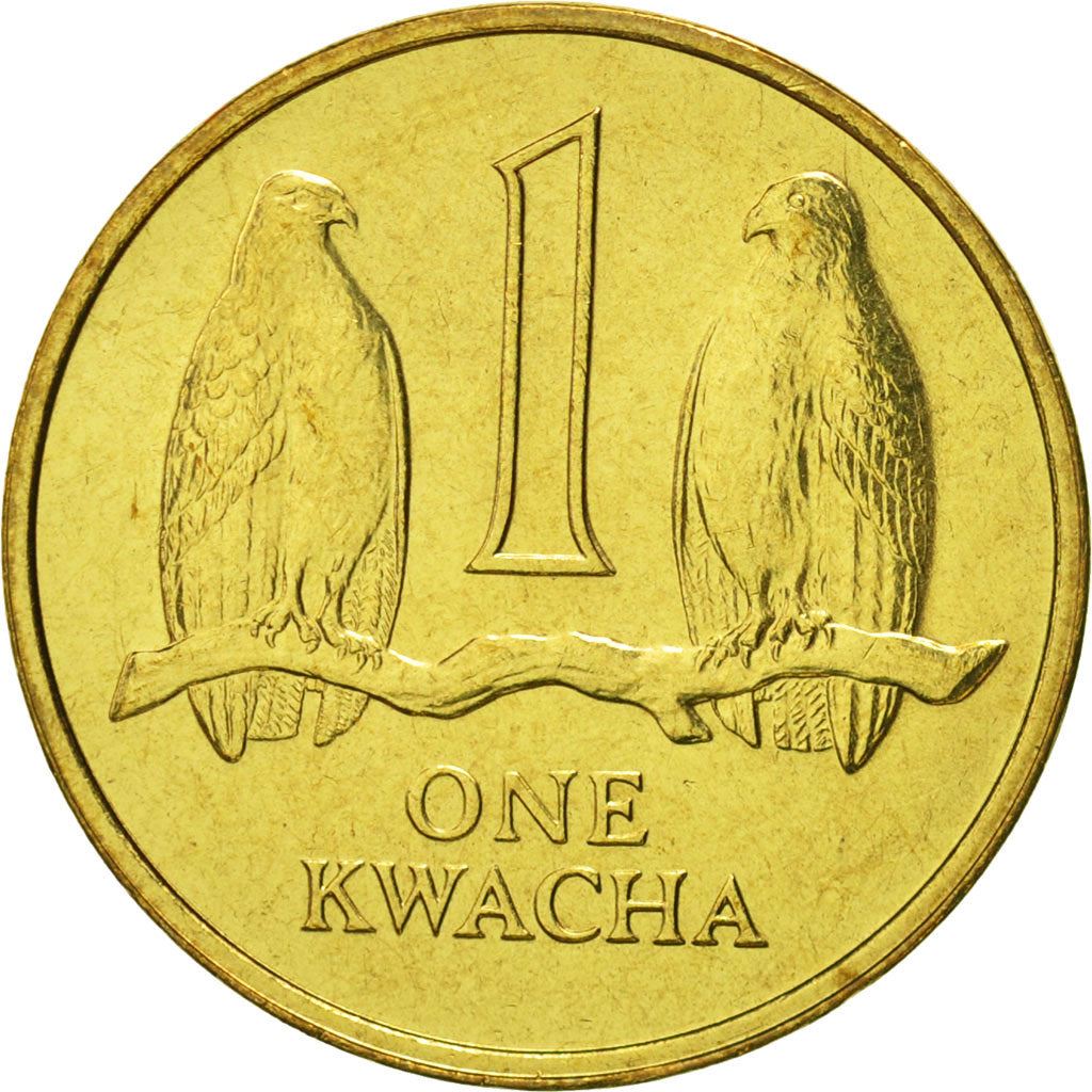 Zambia 1 Kwacha Coin | Taita Falcons | KM38 | 1992
