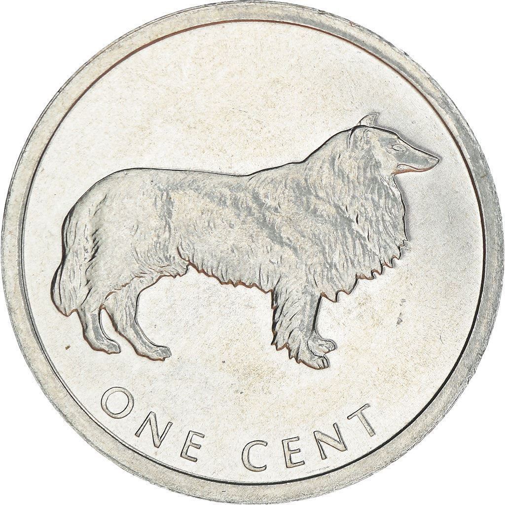 Islas Cook | Moneda de 1 centavo | Collie | Km:420 | 2003