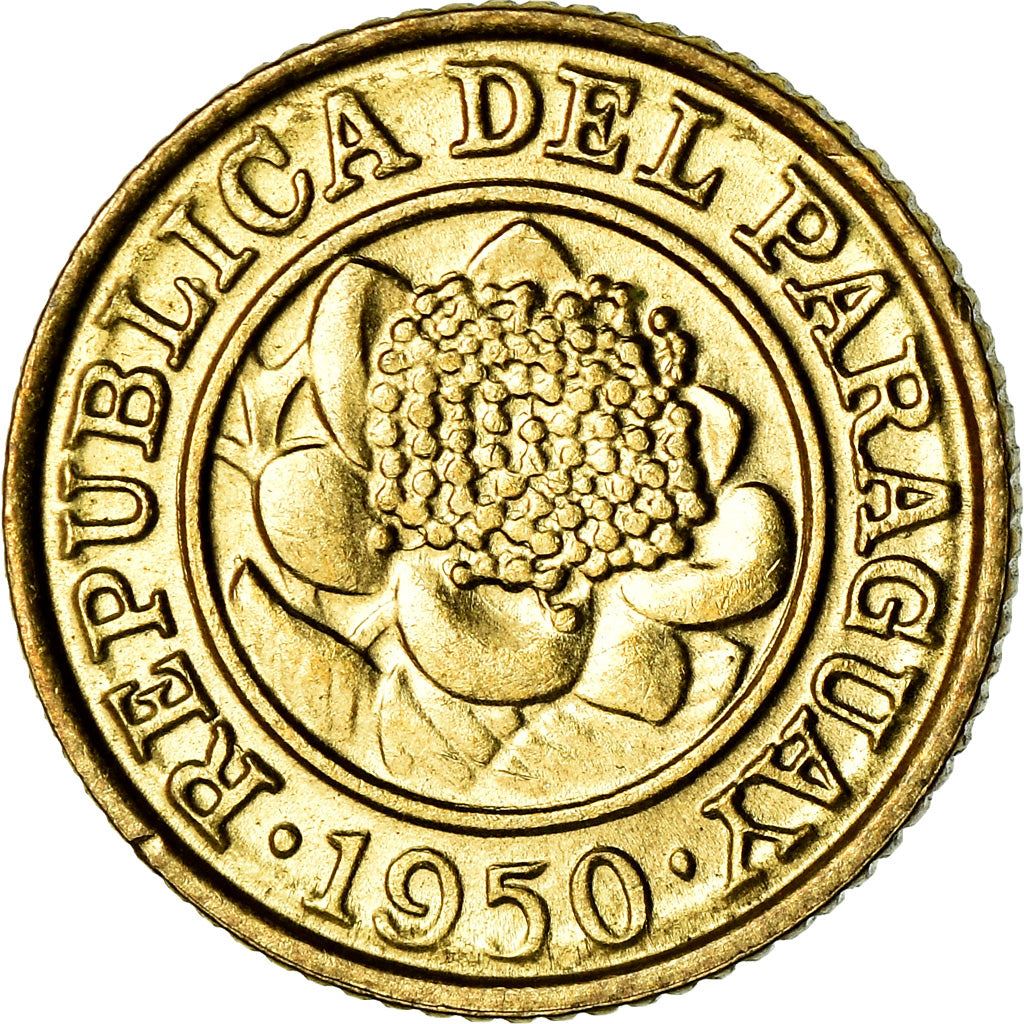 Paraguay | 1 Centimo Coin | Psidium guajava | Km:20 | 1944 - 1950