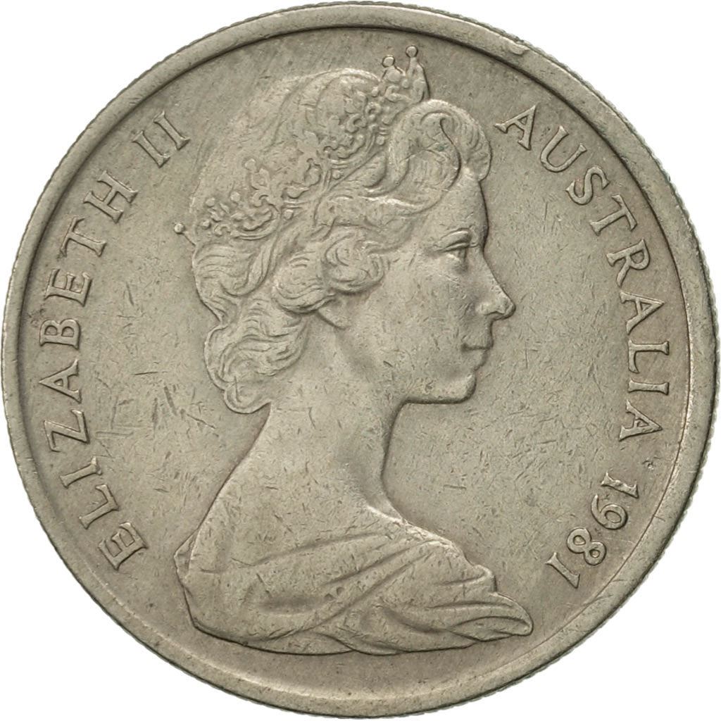 Australia | 5 Cents Coin | Echidna | Km:64 | 1966 - 1984