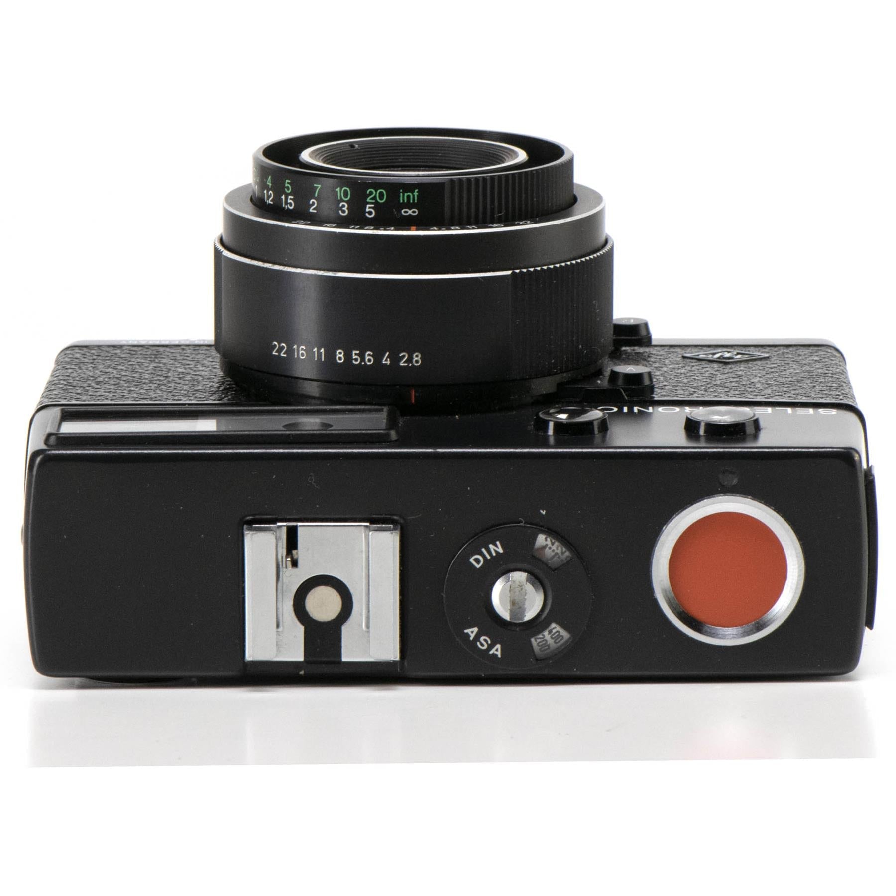 Agfa selectronic S Camera | Afga solinar 45mm f2.8 | Black | Germany | 1971