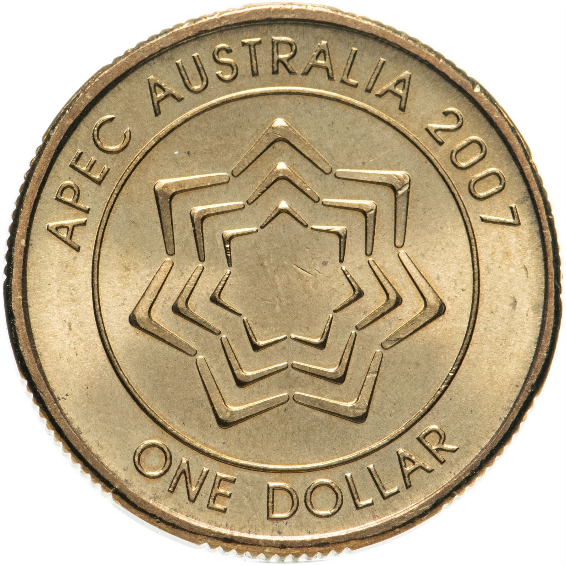 Australia | Moneda de 1 Dólar | APEC Australia | Km:1040 | 2007