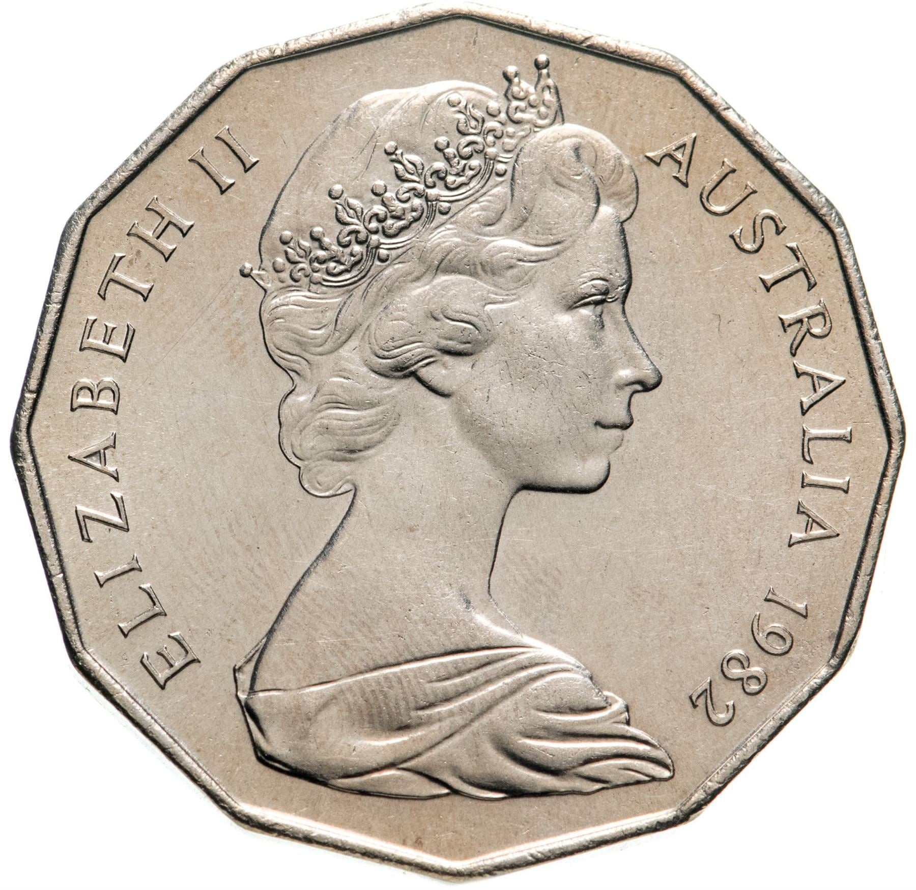 Australia | 50 Cents Coin | Brisbane Commonwealth Games | Km:74 | 1982