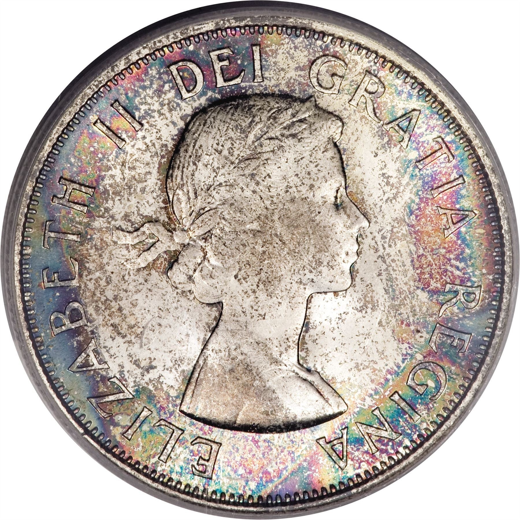 Canada 50 Cents Coin | Queen Elizabeth II | KM56 | 1959 - 1964