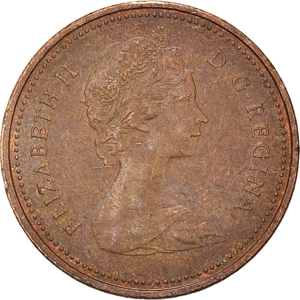 Canada Coin Canadian 1 Cent | Queen Elizabeth II | Maple Leaf | KM127 | 1980 - 1981
