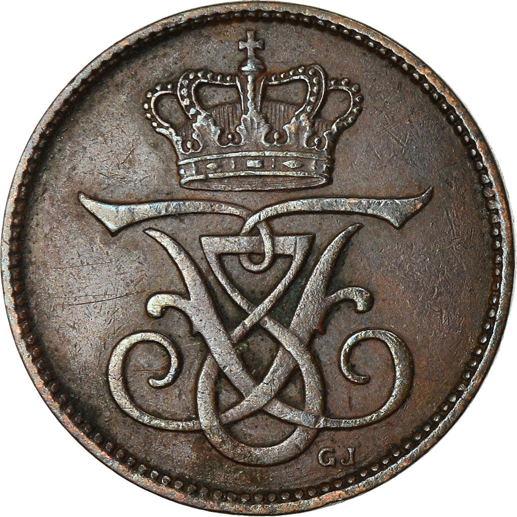 Denmark | 1 Ore Coin | Monogram | Km:804 | 1907 - 1912