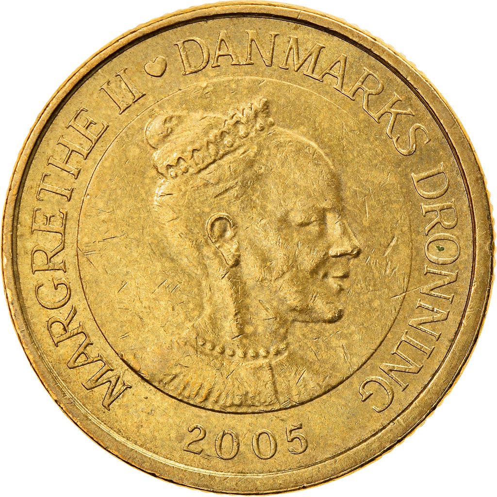 Denmark | 20 Kroner Coin | Margrethe II | Km:891 | 2003 - 2010
