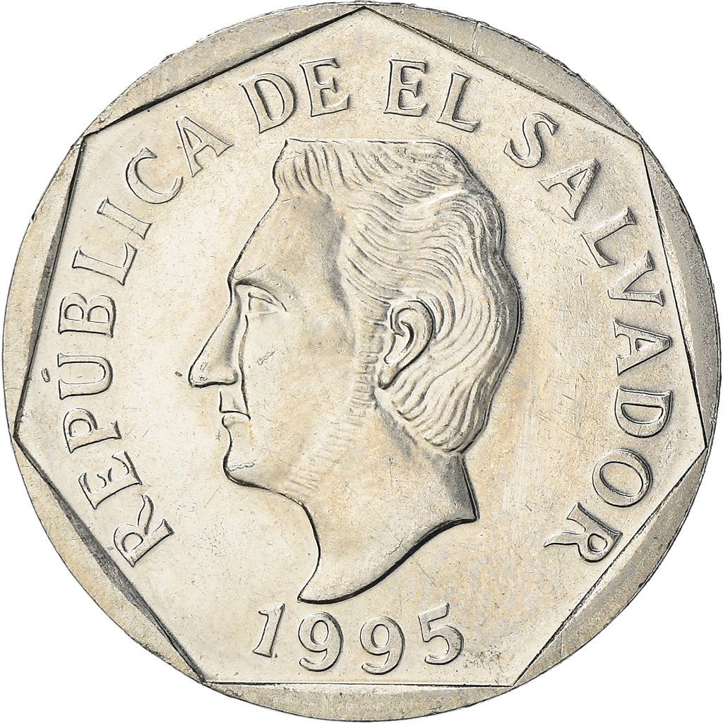 El Salvador Coin Salvadoran 10 Centavos | President Francisco Morazan | KM155b | 1995 - 1999