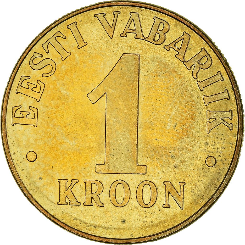 Estonia Coin Estonian 1 Kroon | Lions | KM35 | 1998 - 2006
