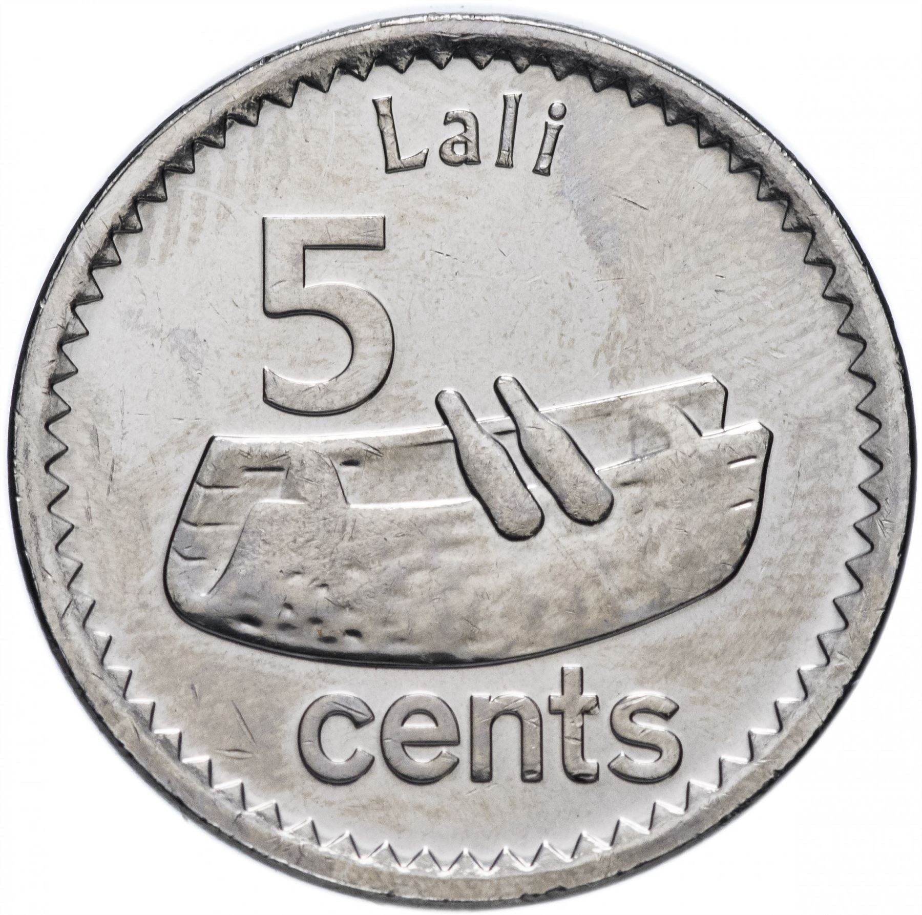 Fidji | Pièce de 5 Cents | Poisson-lapin | Km:332 | 2012 - 2022